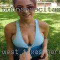 West, Texas horny girls